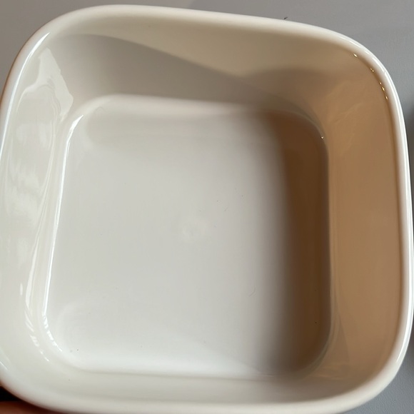 Rae Dunn White with pumpkins Food Storage Container - Picture 10 of 10